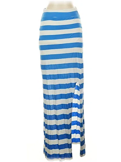 Pre-owned Threads 4 Thought Casual Skirt In Blue