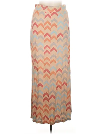 Pre-owned Threads 4 Thought Casual Skirt In Tan
