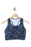 Threads 4 Thought Cloud Wash Tie Dye Racerback Sports Bra In Multi