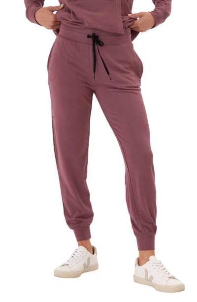 Threads 4 Thought Connie Feather Fleece Joggers In Rosewood