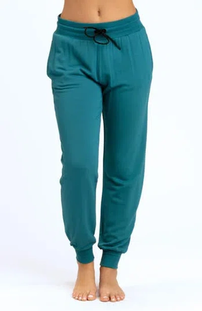 Threads 4 Thought Connie Fleece Joggers In Blue