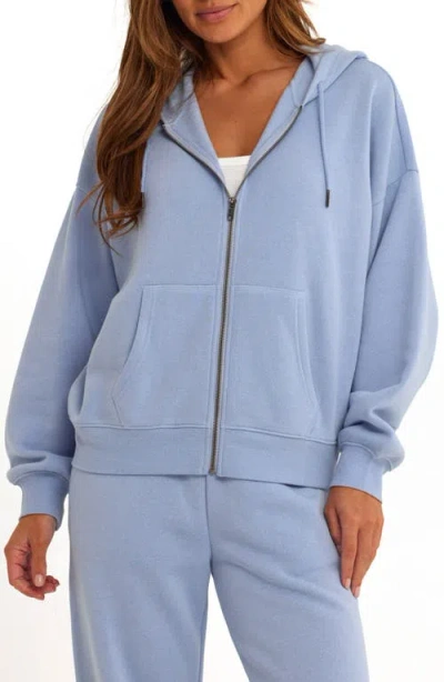 Threads 4 Thought Corissa Oversize Fleece Hoodie In Blue