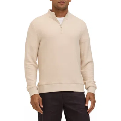 Threads 4 Thought Dan Half Zip Waffle Pullover In Pink