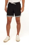 Threads 4 Thought Darren Essential Drawstring Shorts In Black