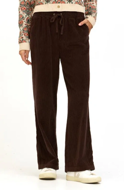 Threads 4 Thought Davisha Corduroy Drawstring Pants In Brown