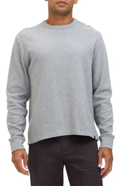 Threads 4 Thought Dawson Long Sleeve Henley In Gray