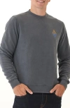 Threads 4 Thought Diamond Graphic Mineral Wash Sweatshirt In Gray
