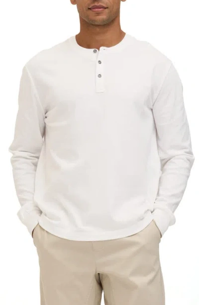Threads 4 Thought Doug Organic Cotton Henley In White