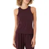 Threads 4 Thought Elaine Luxe Jersey Tank In Burgundy