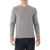 Threads 4 Thought Elias Heathered Henley In Gray