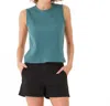 Threads 4 Thought Emilia Stretch Organic Cotton Rib Tank In Green