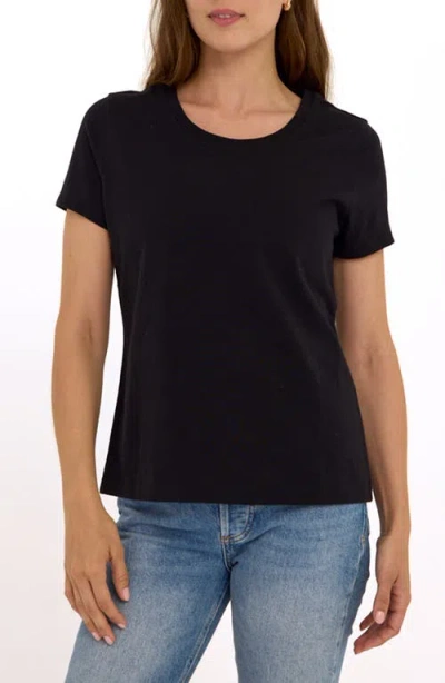 Threads 4 Thought Emmy Essential Organic Cotton T-shirt In Black