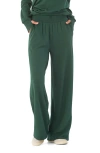 Threads 4 Thought Esmeralda Feather Wide Leg Pants In Green