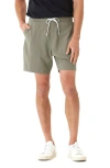 Threads 4 Thought Essential Flat Front Stretch Drawstring Shorts In Artichoke