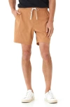 Threads 4 Thought Essential Flat Front Stretch Drawstring Shorts In Sandbar