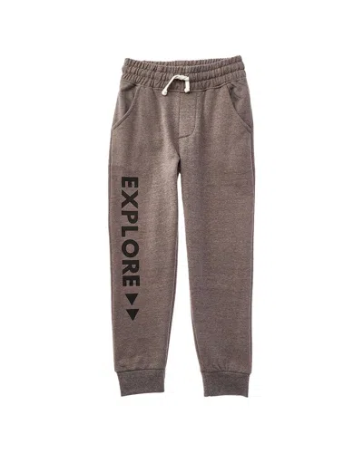Threads 4 Thought Kids' Explore Outdoor Graphic Jogger Pant In Brown