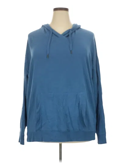 Pre-owned Threads 4 Thought Fleece Jacket In Blue