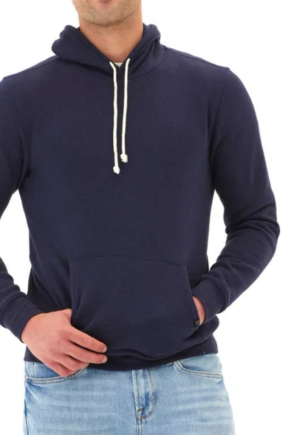 Threads 4 Thought Fleece Pullover Hoodie In Blue