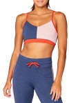 Threads 4 Thought Fran Colorblock Sports Bra In Multi
