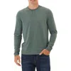Threads 4 Thought Frederick Luxe Stretch Jersey Henley In Green