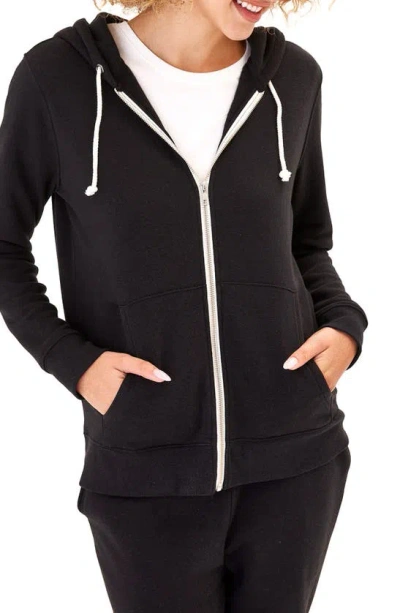 Threads 4 Thought Full Zip Hoodie In Black