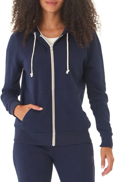 Threads 4 Thought Full Zip Hoodie In Blue