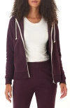 Threads 4 Thought Full Zip Hoodie In Burgundy