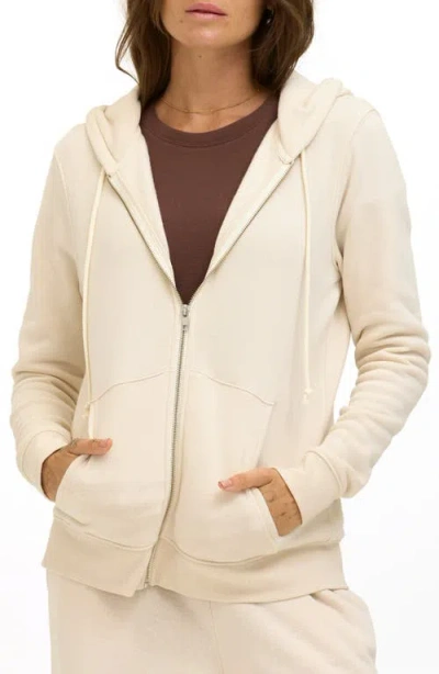 Threads 4 Thought Full Zip Hoodie In Tapioca