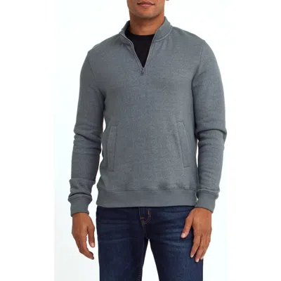 Threads 4 Thought Greg Eco Fleece Quarter Zip In Gray