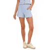 Threads 4 Thought Gwyneth Smocked Pull-on Shorts In Blue
