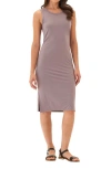 Threads 4 Thought Harriette Luxe Jersey Midi Dress In Mauvedust