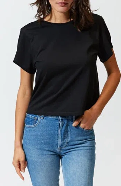 Threads 4 Thought Invincible Organic Cotton T-shirt In Black