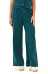 Threads 4 Thought Izzy Breez Wide Leg Pants In Green