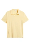 Threads 4 Thought Jared Mineral Wash Cotton Polo In Neutral