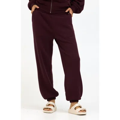Threads 4 Thought Jayla Fleece Sweatpants In Ultra Maroon