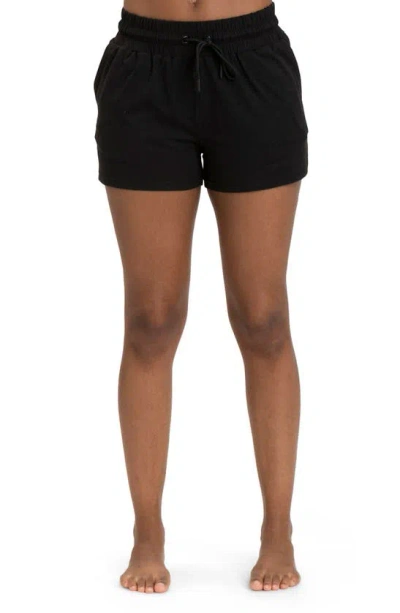 Threads 4 Thought Jeanine Luxe Jersey Shorts In Black