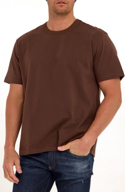 Threads 4 Thought Johnny Relaxed Fit Organic Cotton Jersey T-shirt In Brown