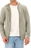 Threads 4 Thought Jordyn Stripe Organic Cotton French Terry Zip Hoodie In Boulder
