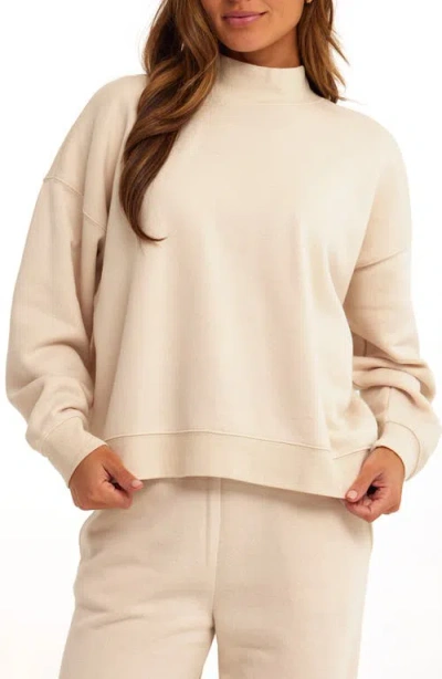 Threads 4 Thought Karlie Heathered Fleece Sweatshirt In Neutral