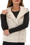 Threads 4 Thought Kelsey High Pile Fleece Vest In Tapioca