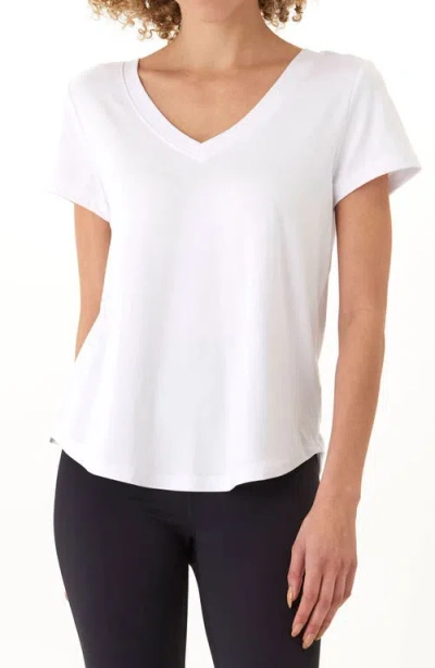 Threads 4 Thought Kristie Crisscross V-neck T-shirt In White