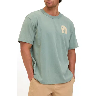 Threads 4 Thought Lone Cactus Cotton Graphic T-shirt In Green