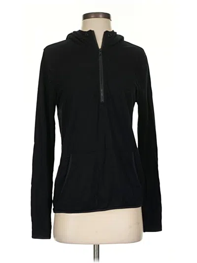 Pre-owned Threads 4 Thought Long Sleeve Polo Shirt In Black