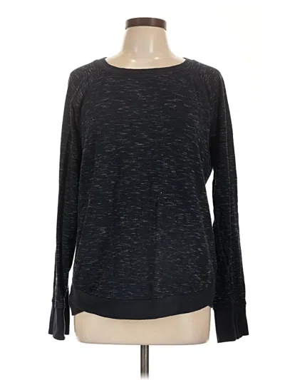Pre-owned Threads 4 Thought Long Sleeve T-shirt In Black