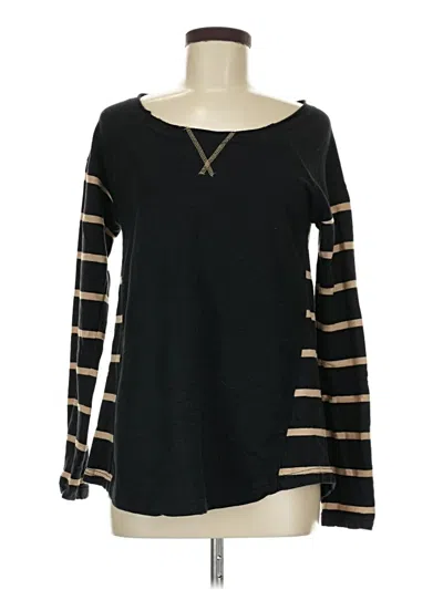 Pre-owned Threads 4 Thought Long Sleeve T-shirt In Black