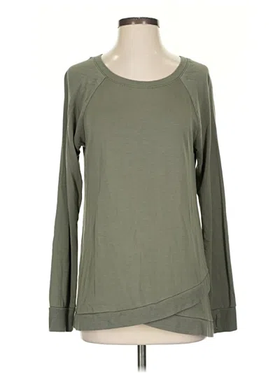 Pre-owned Threads 4 Thought Long Sleeve T-shirt In Green