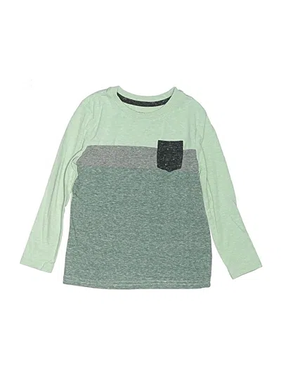 Pre-owned Threads 4 Thought Kids' Long Sleeve T-shirt In Green
