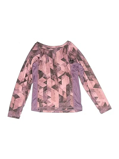 Pre-owned Threads 4 Thought Kids' Long Sleeve T-shirt In Pink