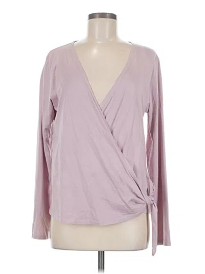 Pre-owned Threads 4 Thought Long Sleeve T-shirt In Pink