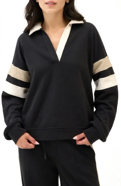 Threads 4 Thought Lourdes Colorblock Fleece Sweatshirt In Multi